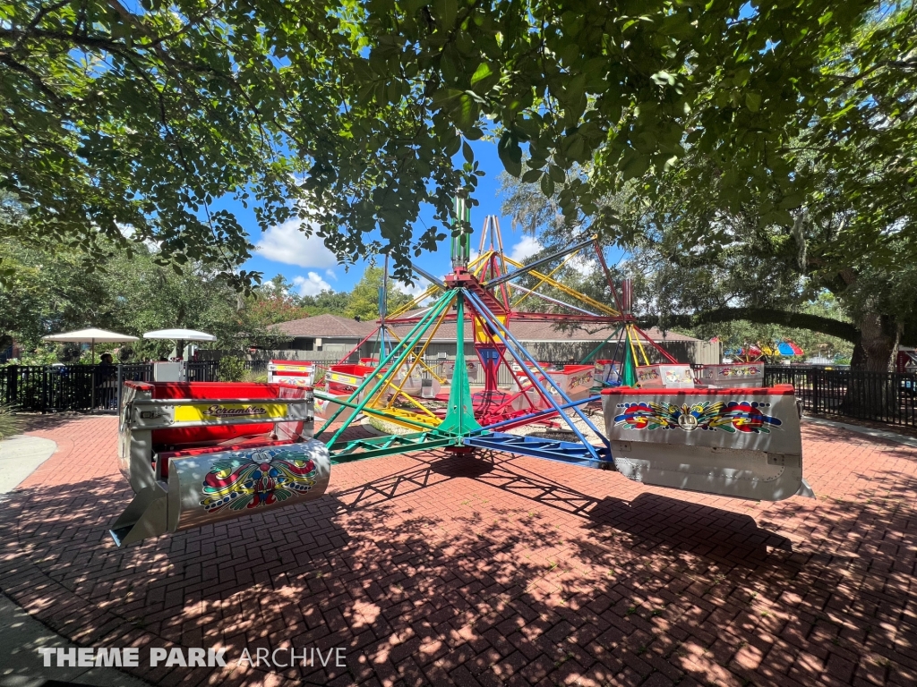 Scrambler at Carousel Gardens Amusement Park