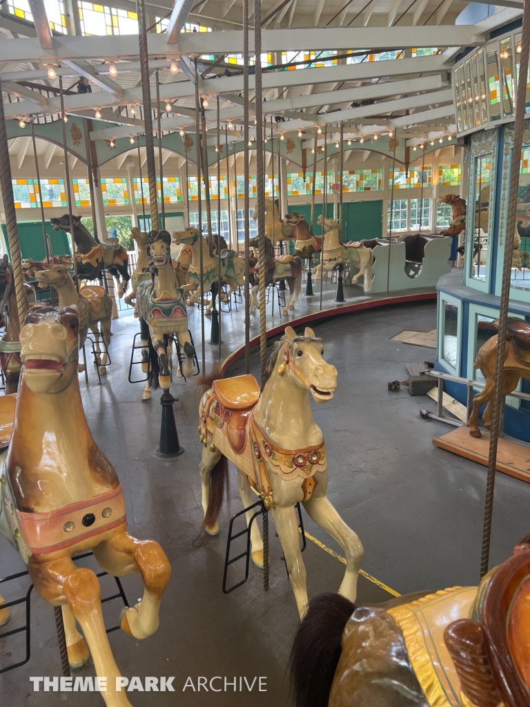 Carousel at Carousel Gardens Amusement Park