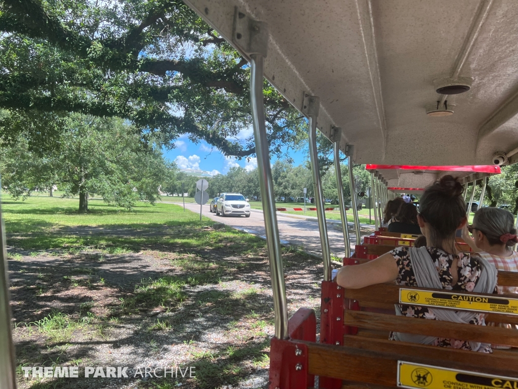 Train at Carousel Gardens Amusement Park