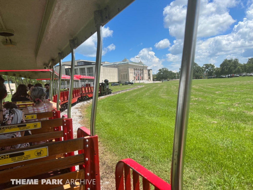 Train at Carousel Gardens Amusement Park