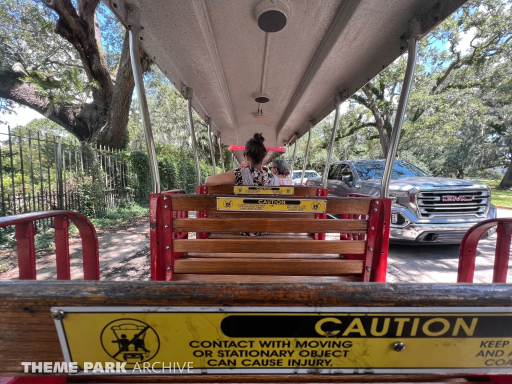 Train at Carousel Gardens Amusement Park