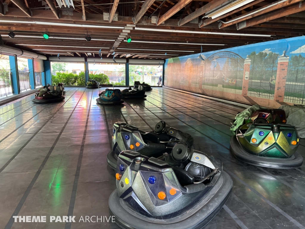 Bumper Cars at Carousel Gardens Amusement Park