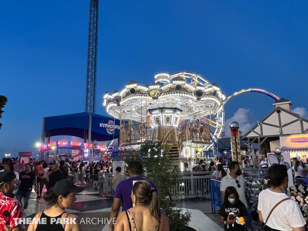 Double Decker Carousel at Kemah Boardwalk