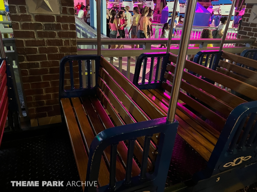 CP Huntington Train at Kemah Boardwalk