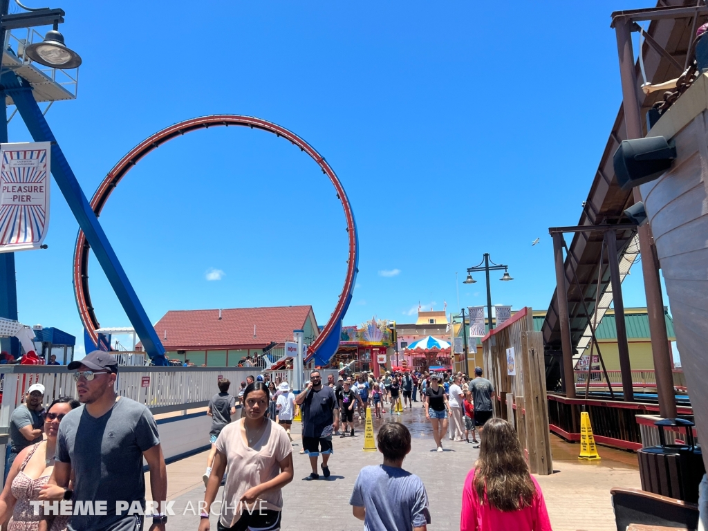 Cyclone at Galveston Island Historic Pleasure Pier