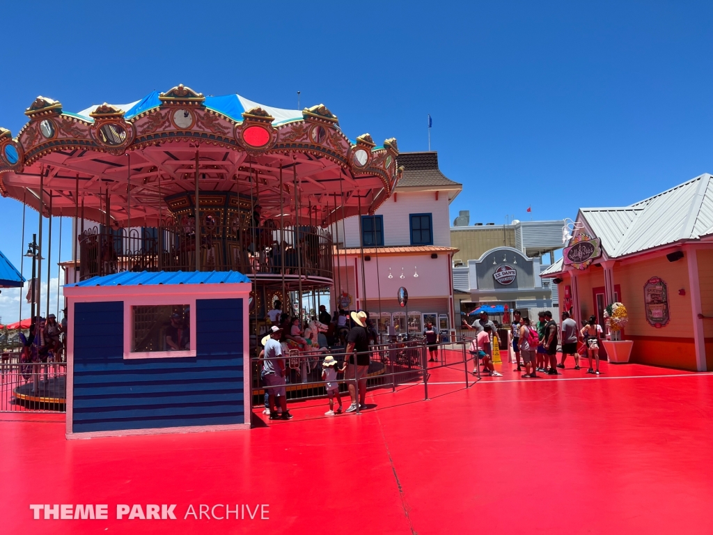 Double Decker Carousel at Galveston Island Historic Pleasure Pier