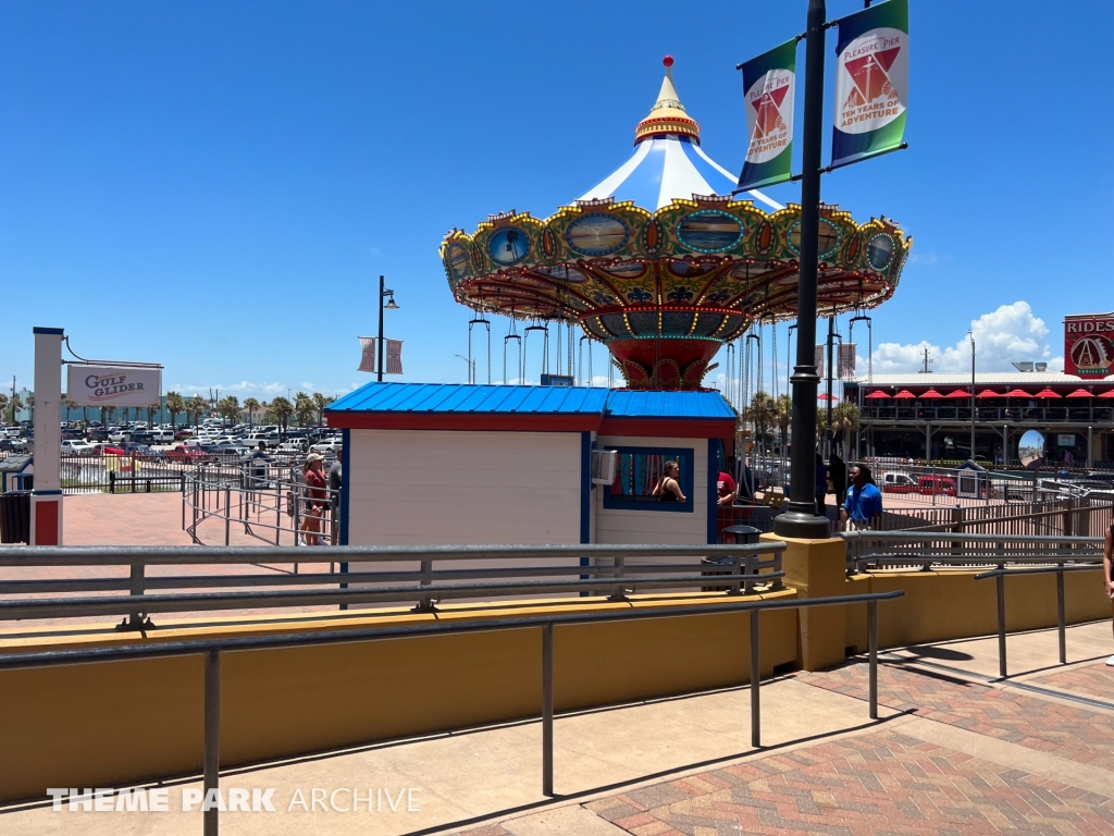 Gulf Glider at Galveston Island Historic Pleasure Pier