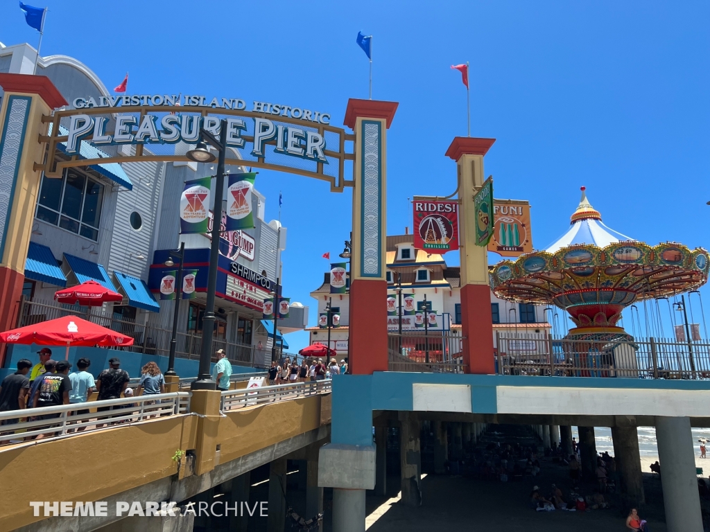 Gulf Glider at Galveston Island Historic Pleasure Pier