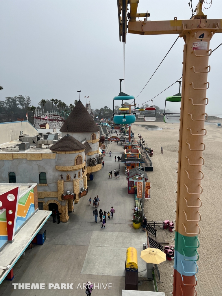 Sky Glider at Santa Cruz Beach Boardwalk