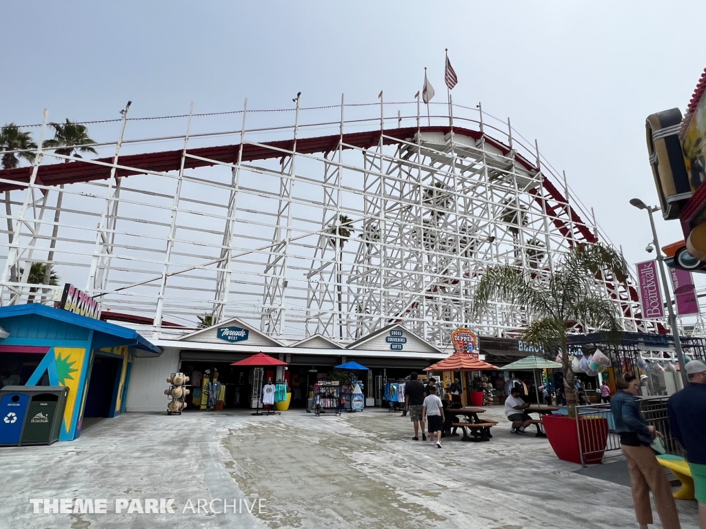 Giant Dipper at Santa Cruz Beach Boardwalk