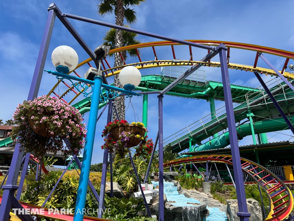 Sea Serpent at Santa Cruz Beach Boardwalk Theme Park Archive