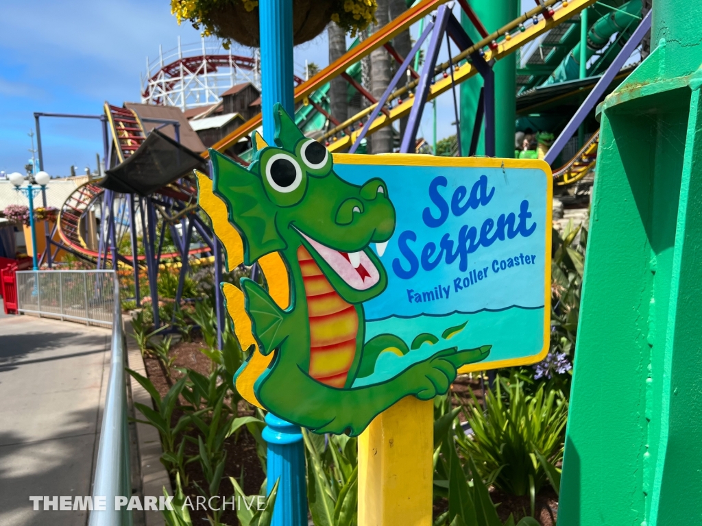 Sea Serpent at Santa Cruz Beach Boardwalk