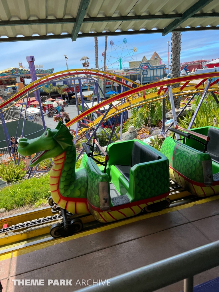 Sea Serpent at Santa Cruz Beach Boardwalk Theme Park Archive