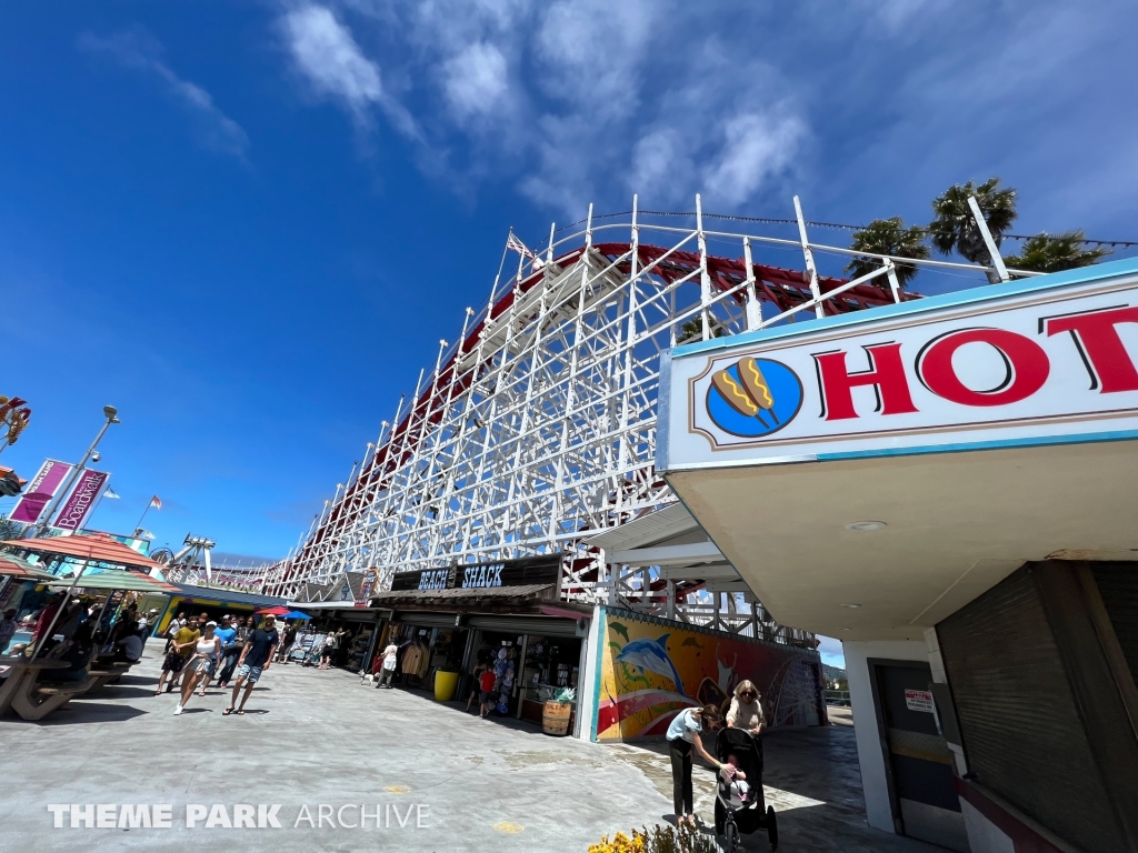 Giant Dipper at Santa Cruz Beach Boardwalk