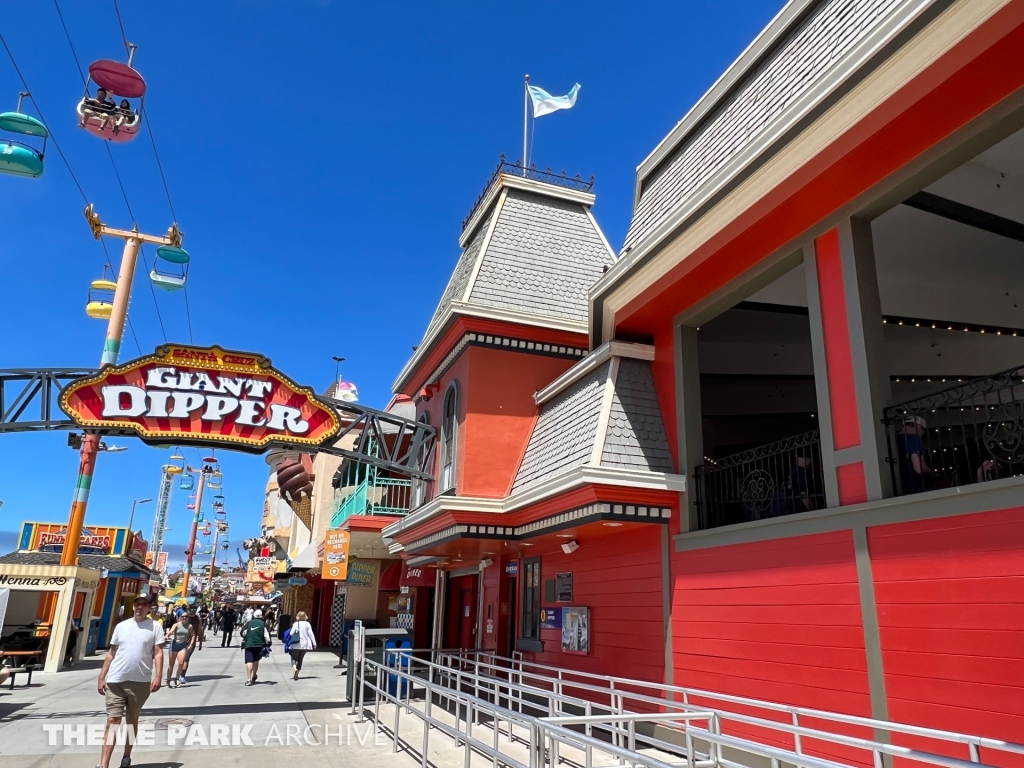 Giant Dipper at Santa Cruz Beach Boardwalk