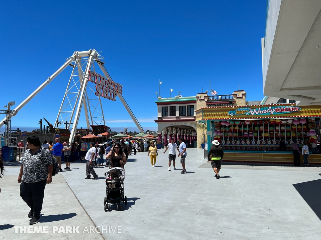 Pirate Ship at Santa Cruz Beach Boardwalk