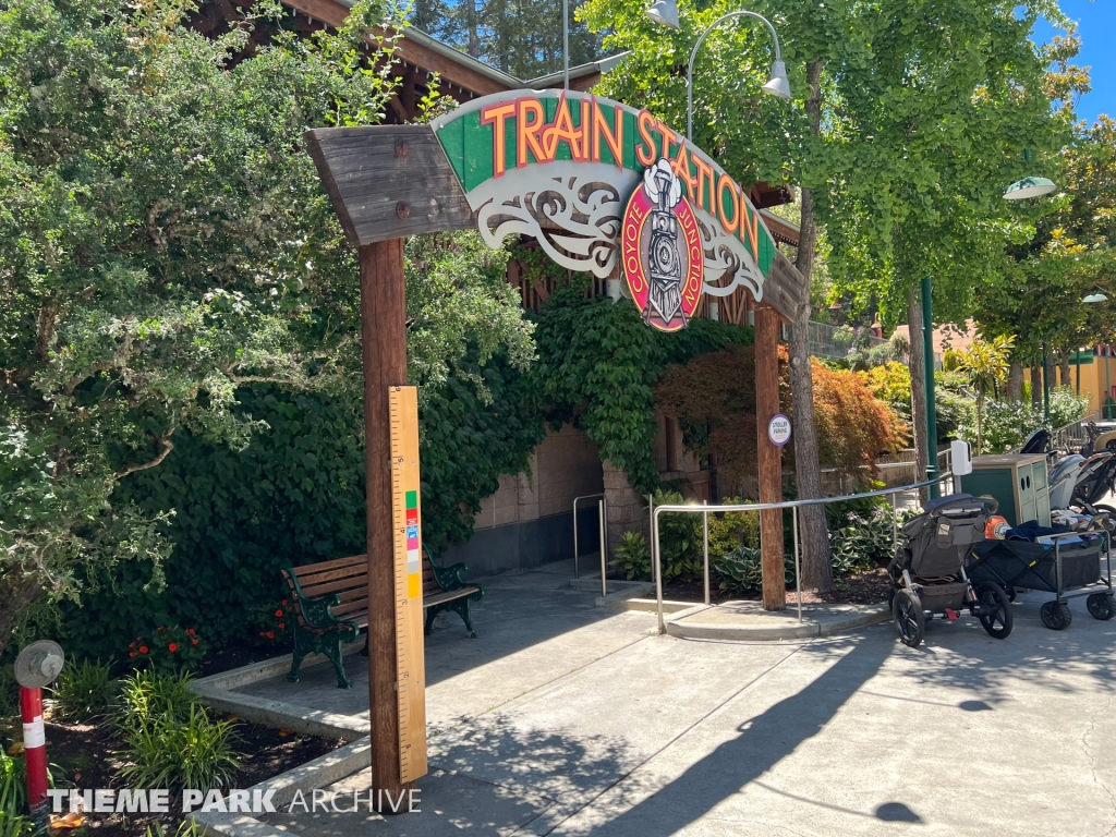 Bonfante Railroad Train Ride at Gilroy Gardens