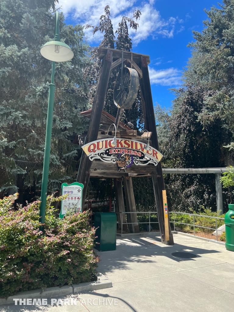 Quicksilver Express at Gilroy Gardens