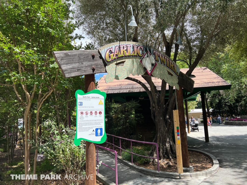 Garlic Twirl at Gilroy Gardens