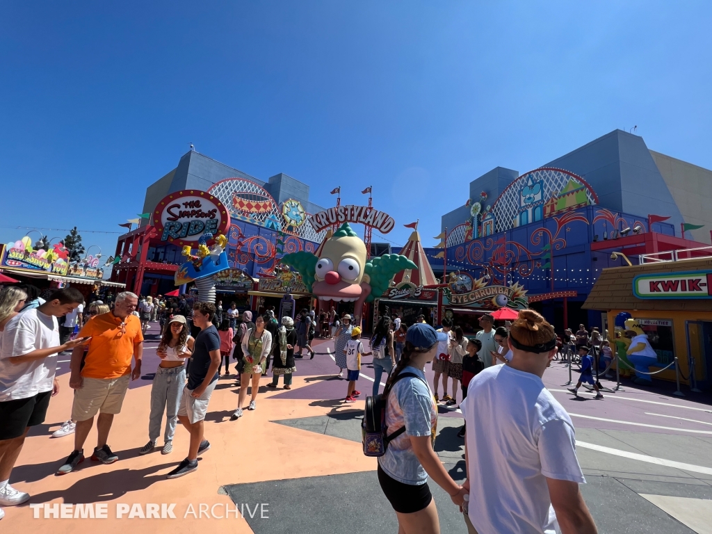 The Simpsons Ride at Universal Studios Hollywood