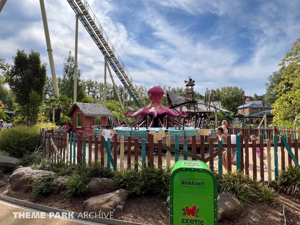 Octopus at Walibi Belgium