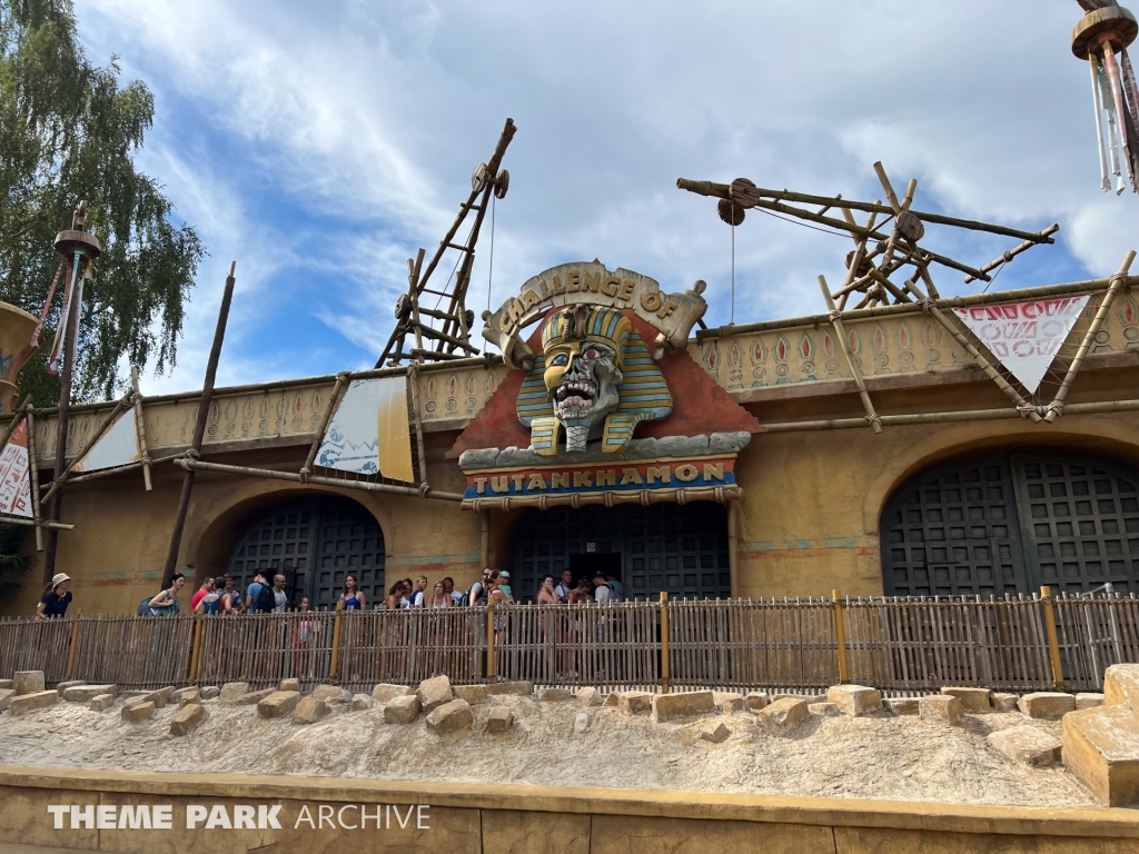 Challenge of Tutankkhamon at Walibi Belgium