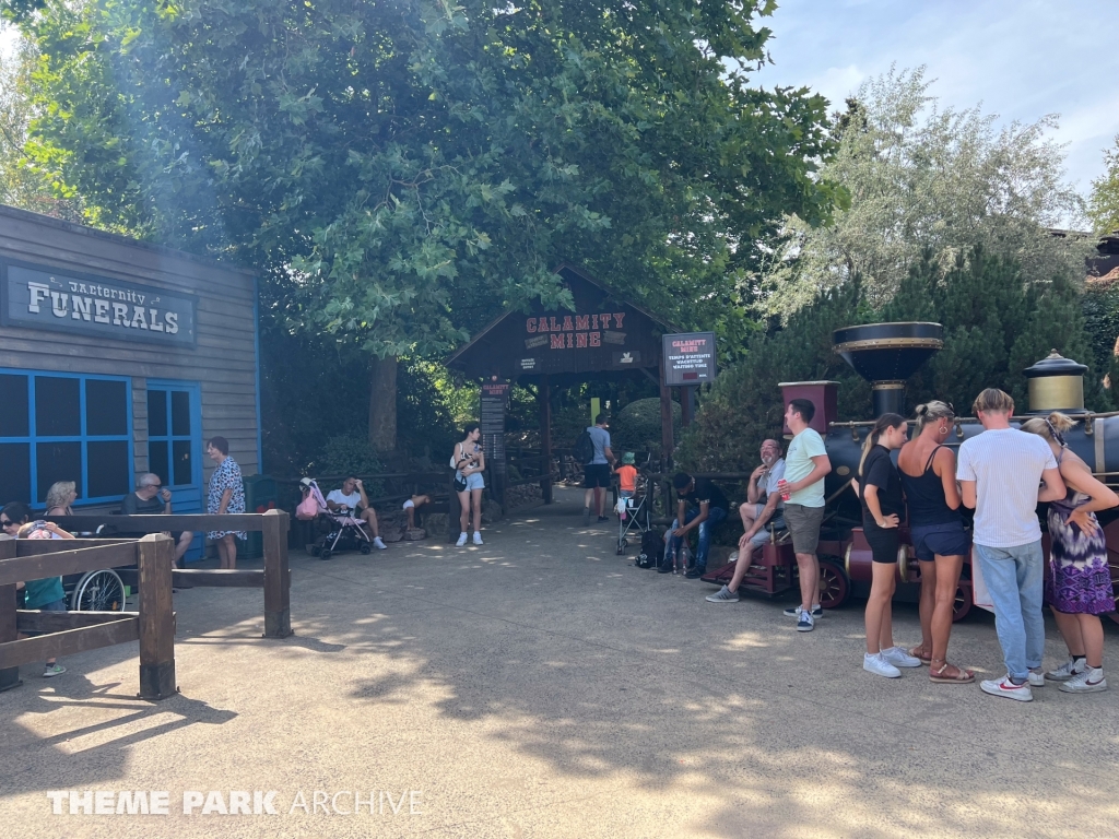 Calamity Mine at Walibi Belgium