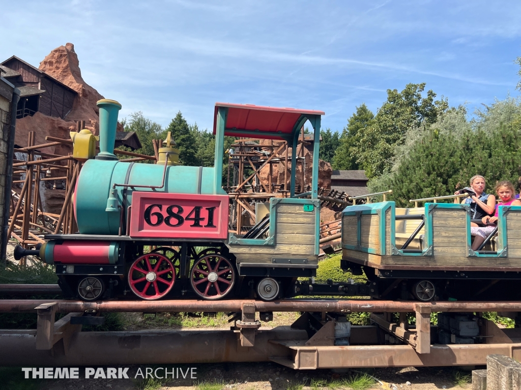 Calamity Mine at Walibi Belgium