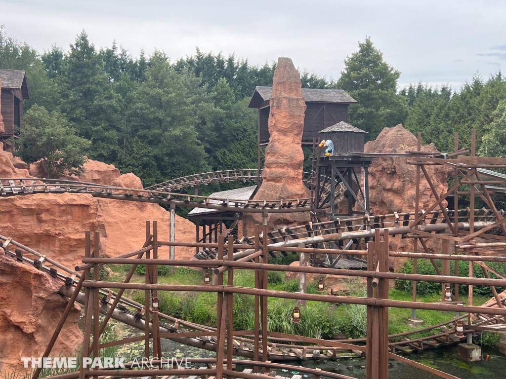 Calamity Mine at Walibi Belgium