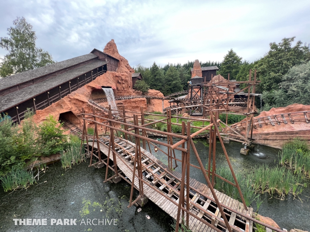 Calamity Mine at Walibi Belgium