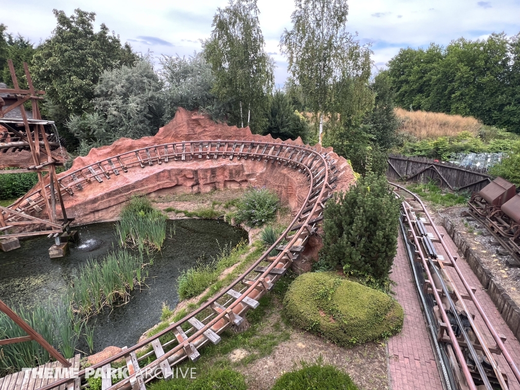 Calamity Mine at Walibi Belgium