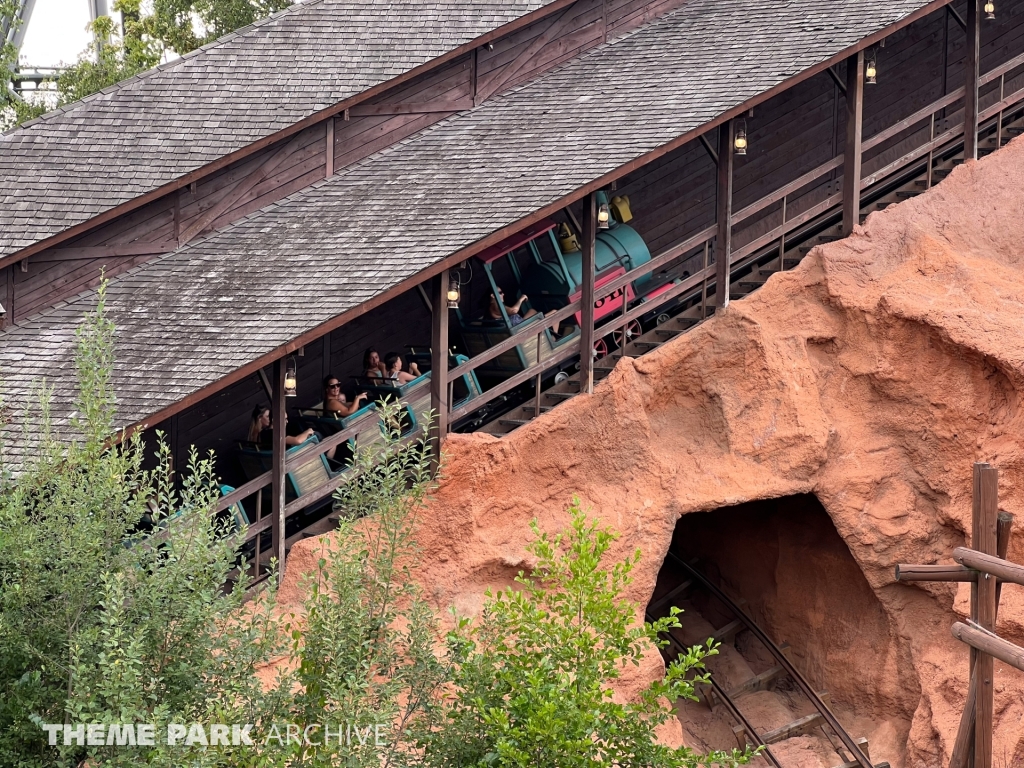 Calamity Mine at Walibi Belgium