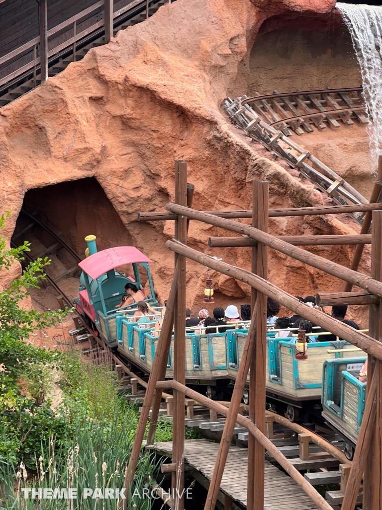 Calamity Mine at Walibi Belgium