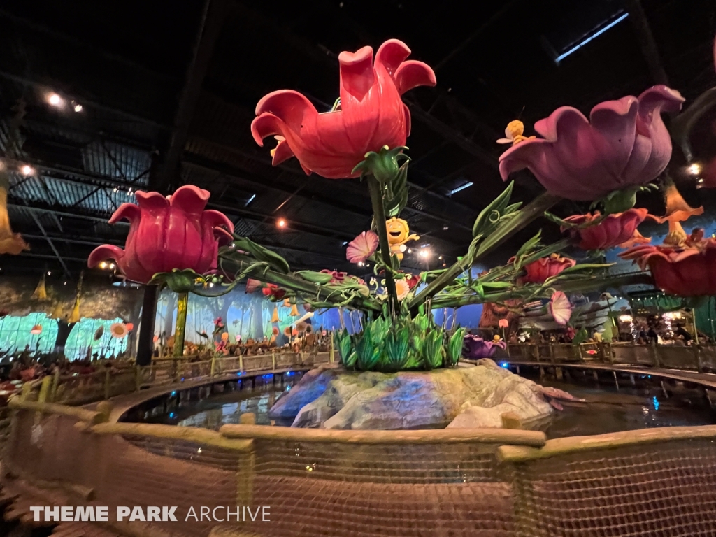 The Flowery Merry Go Round at Plopsaland De Panne