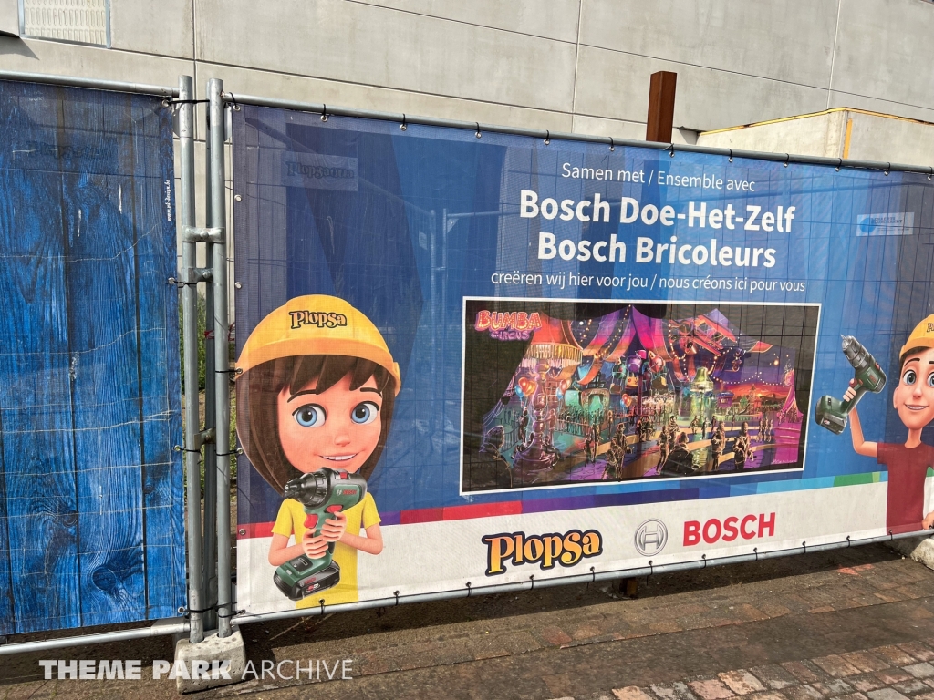 New 2023 attraction at Plopsaland De Panne