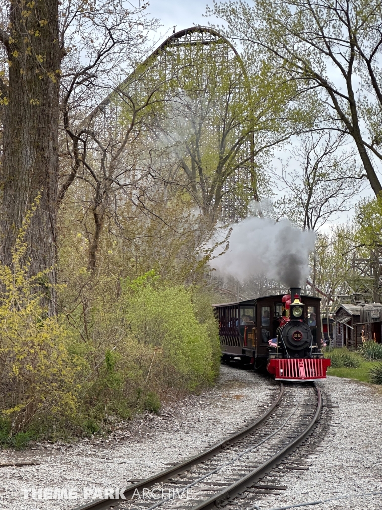 CP & LE Railroad at Cedar Point