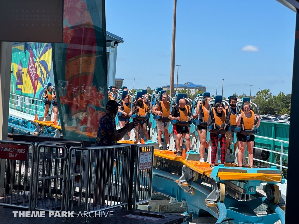 Pipeline: The Surf Coaster at SeaWorld Orlando