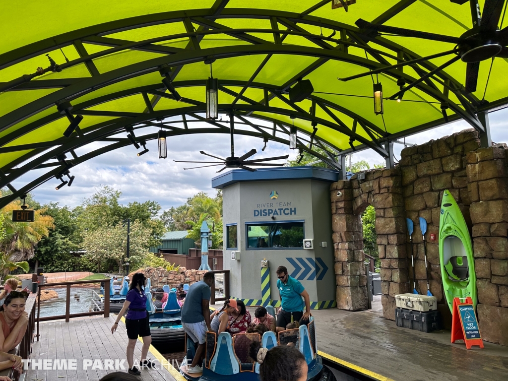 Infinity Falls at SeaWorld Orlando