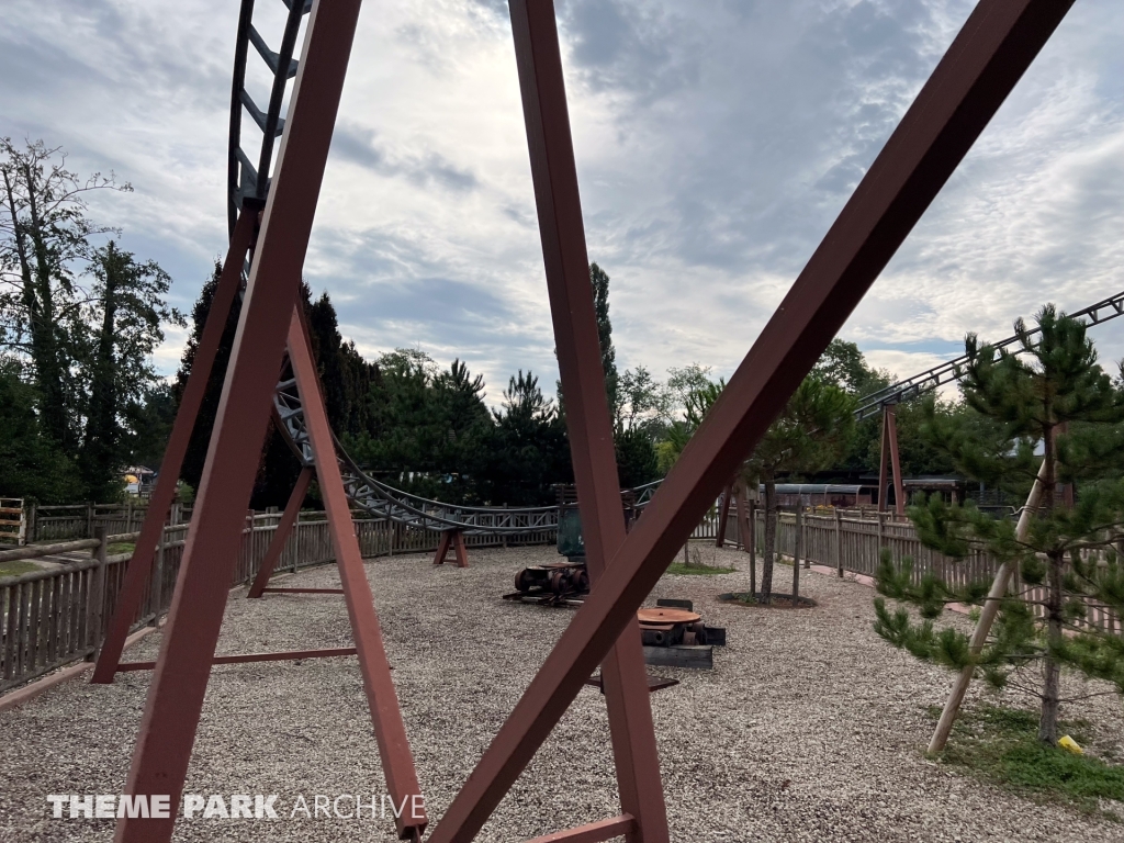 Le Train de la mine at Papéa Parc