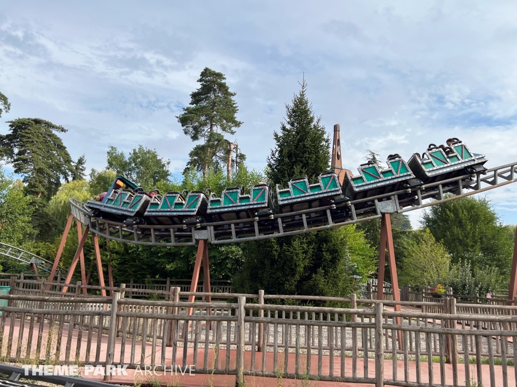 Le Train de la mine at Papéa Parc