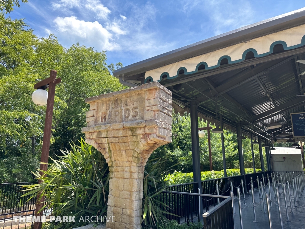 Roman Rapids at Busch Gardens Williamsburg