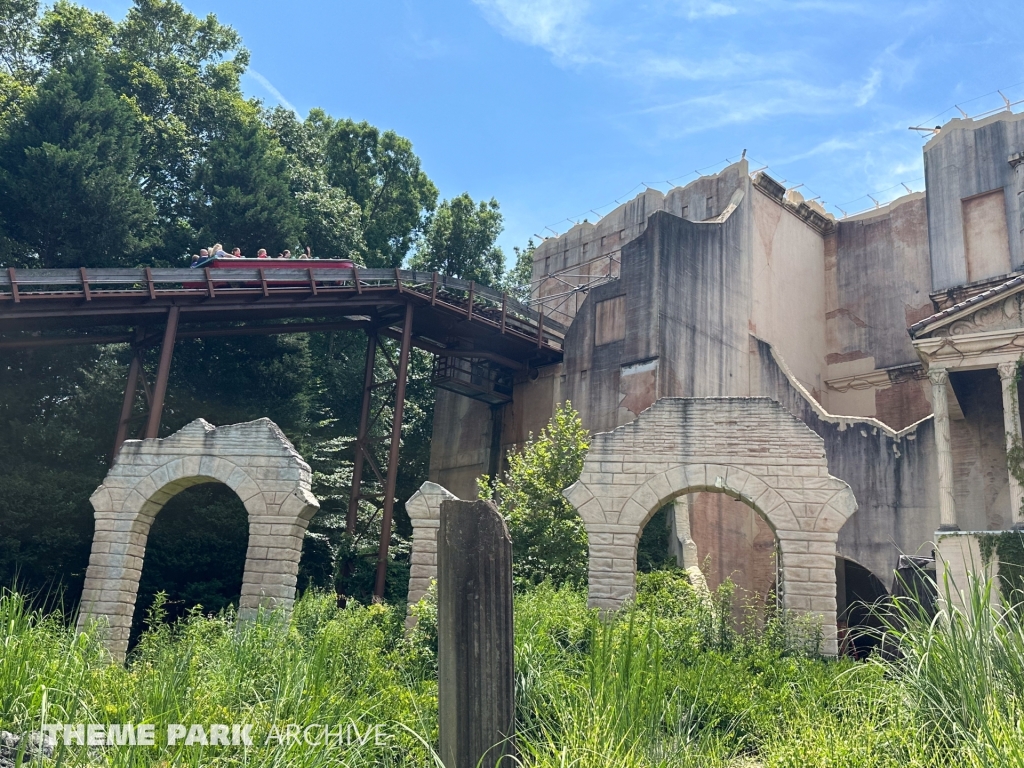 Escape From Pompeii at Busch Gardens Williamsburg