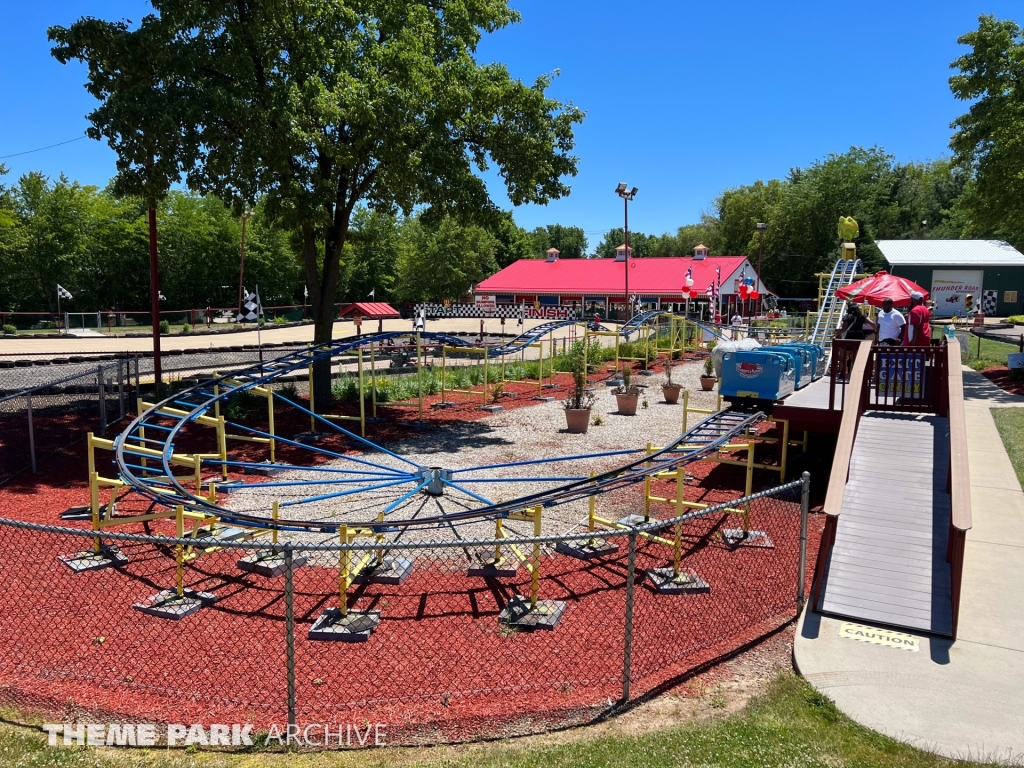 Lil Dipper Roller Coaster at Memphis Kiddie Park