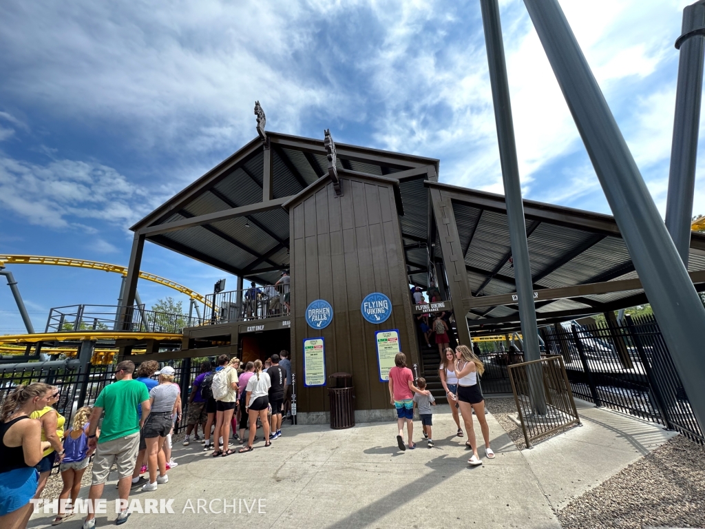 Draken Falls at Adventureland