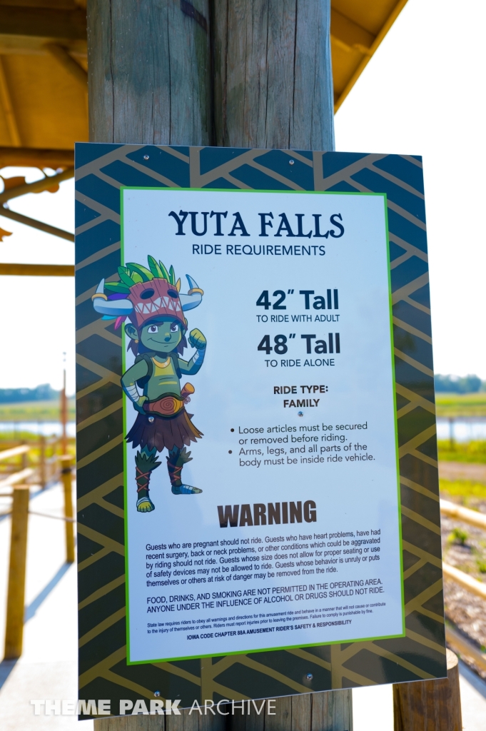 Yuta Falls at Lost Island