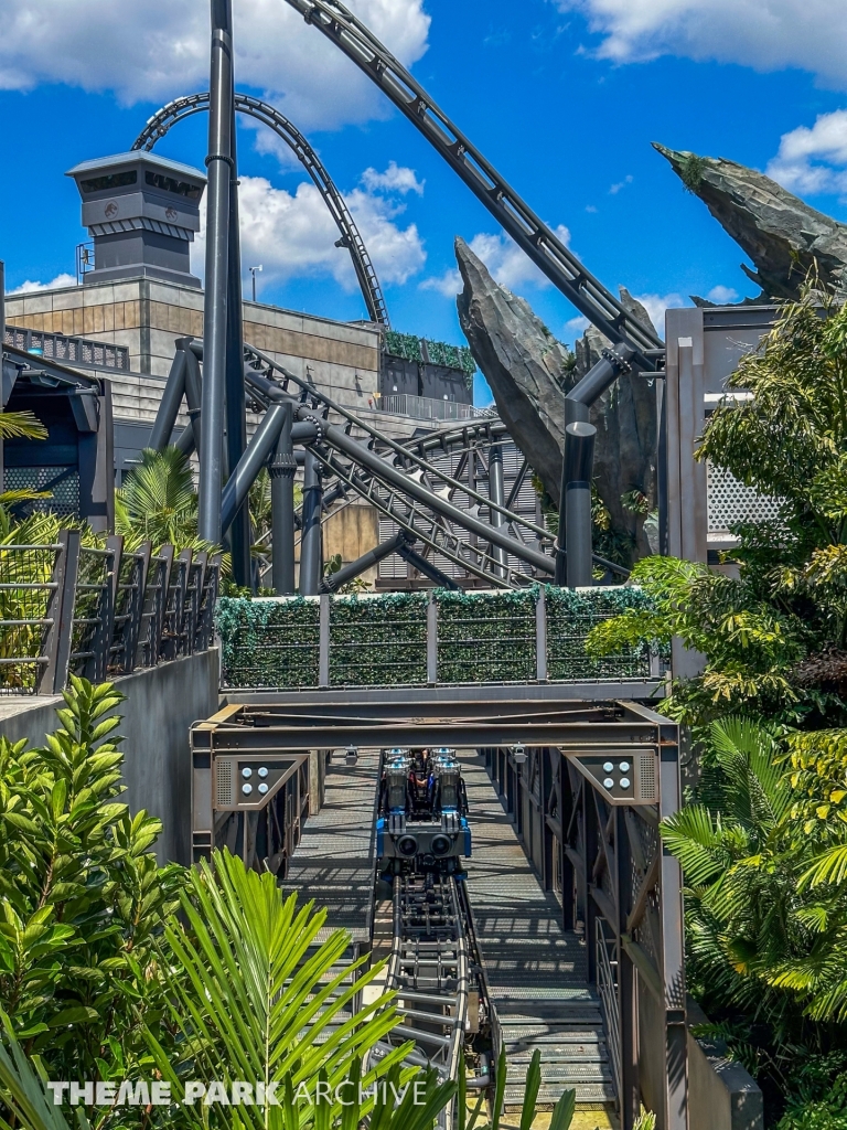 Jurassic World VelociCoaster at Universal Studios Florida