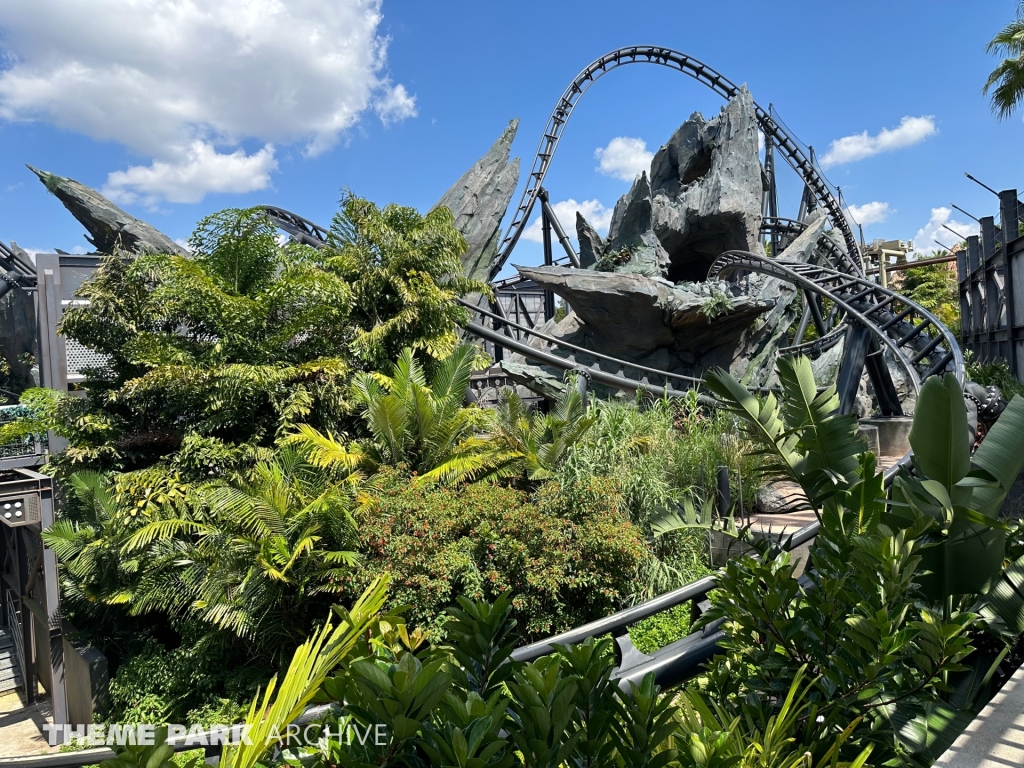 Jurassic World VelociCoaster at Universal Studios Florida