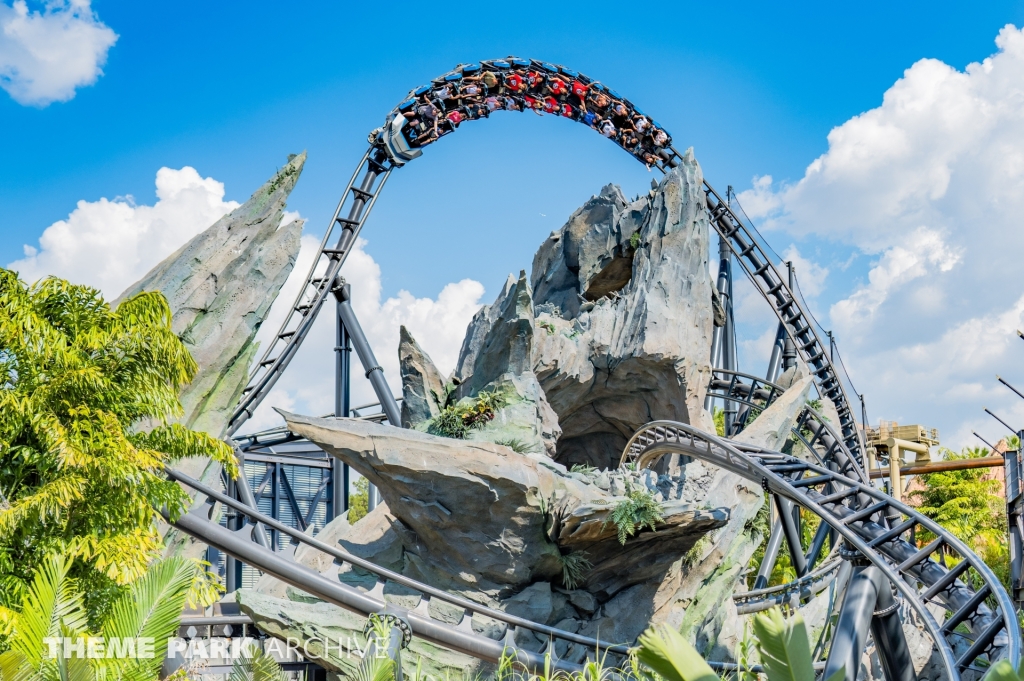 Jurassic World VelociCoaster at Universal Studios Florida