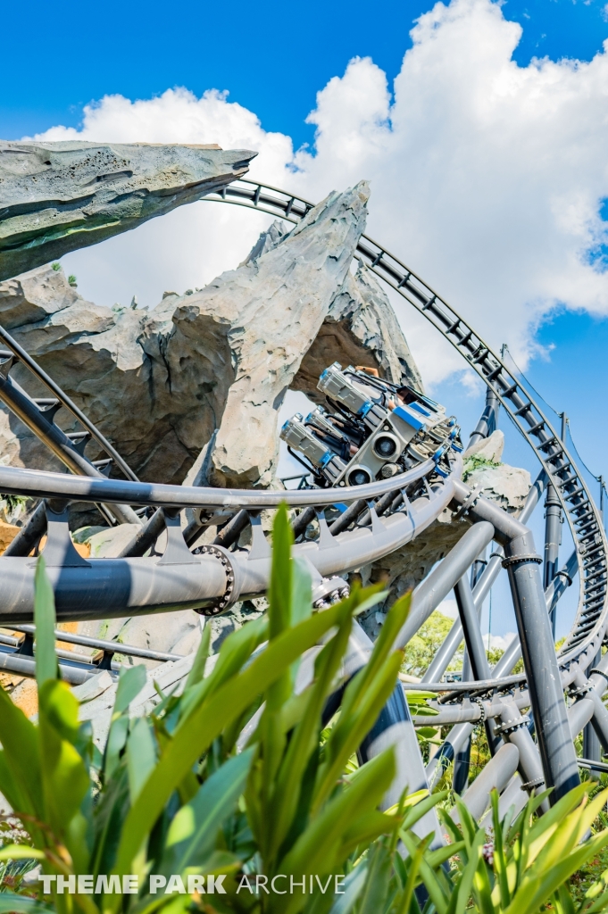 Jurassic World VelociCoaster at Universal Studios Florida