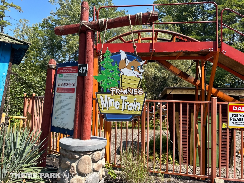 Frankie's Mine Train at Great Escape